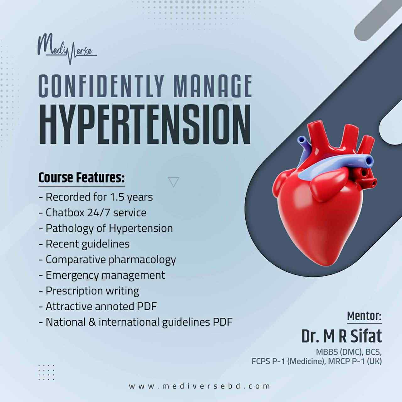 Confidently manage hypertension
