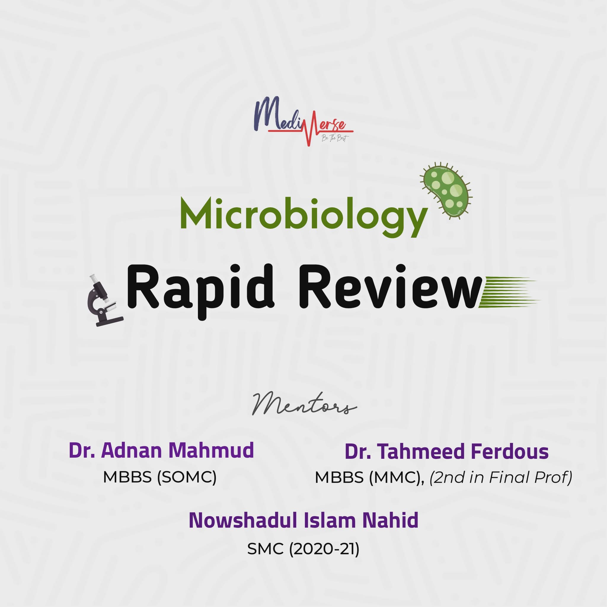 Microbiology Rapid Review