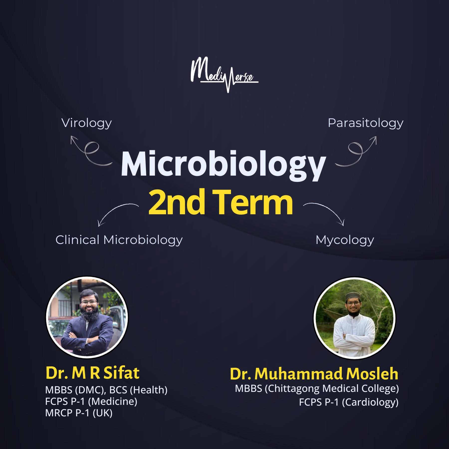 Microbiology 2nd term(Parasitology,Virology, Mycology)*